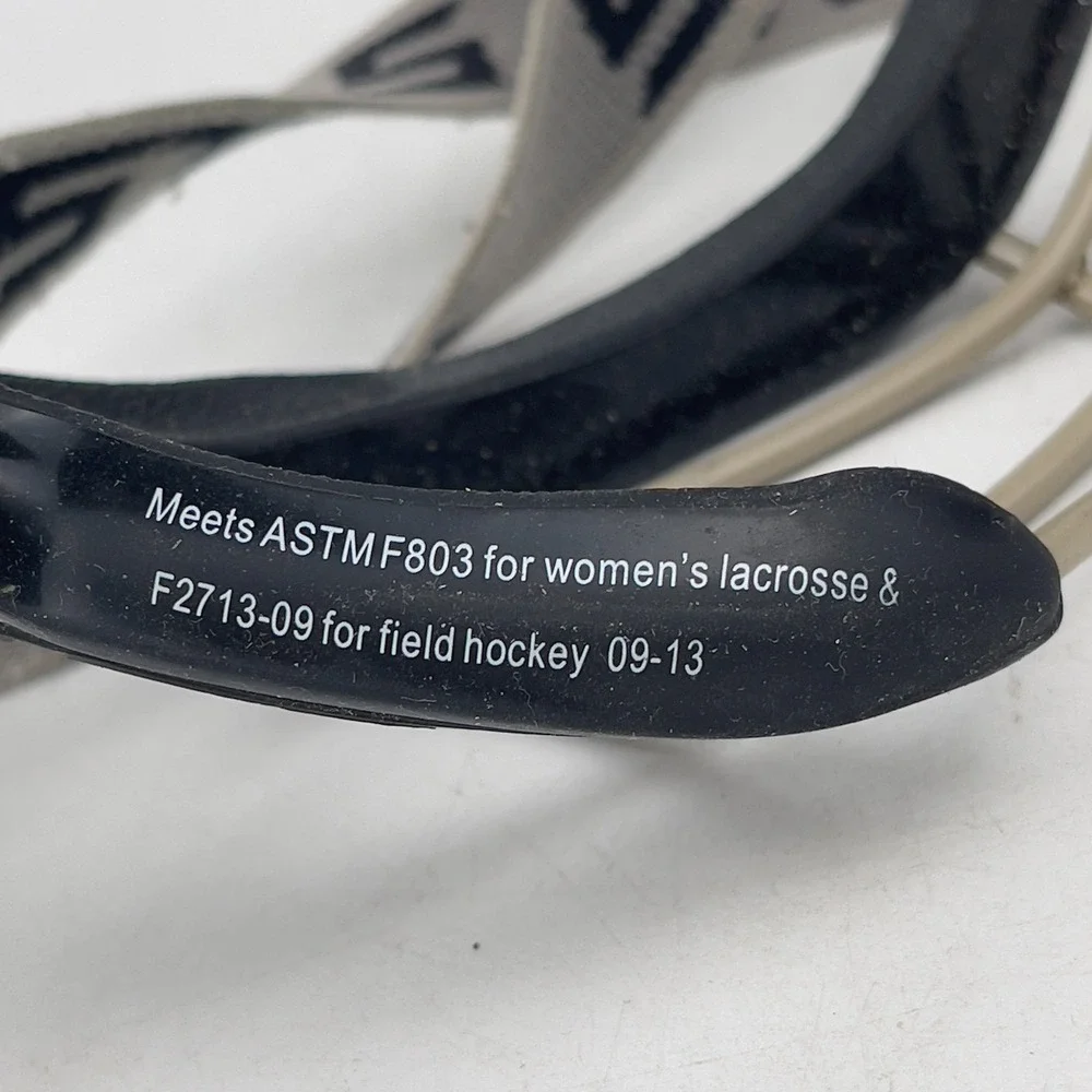 STX 2See-S Field Hockey‎ Lacrosse Safety Mask Women's Gray Adjustable F2713-09